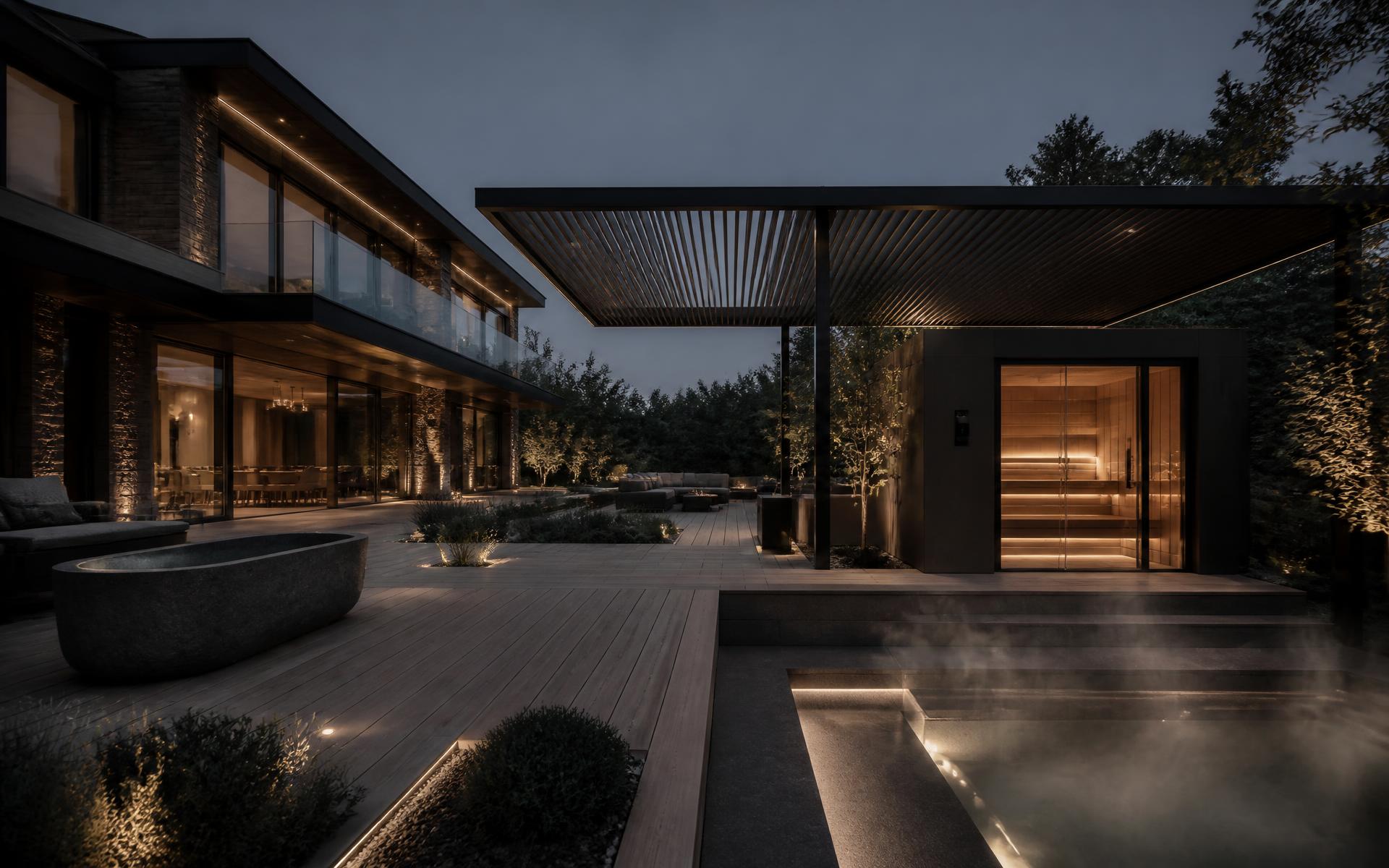 Luxe outdoor wellness van Aurea Home Living